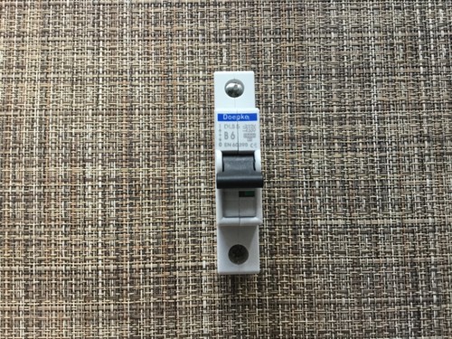Doepke mcb amp single pole - doepke,
